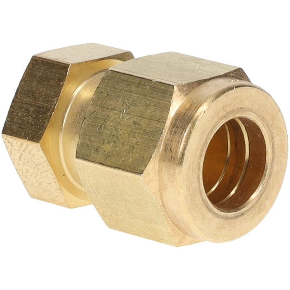 PARKER Parker 6BLEN6-B Compression Tube End Cap 3/8 in Brass