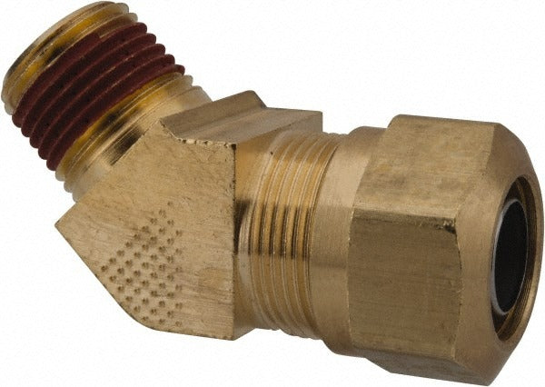 PARKER Parker VS279NTA-12-8 Brass 45 Deg Elbow 1/2 Inch