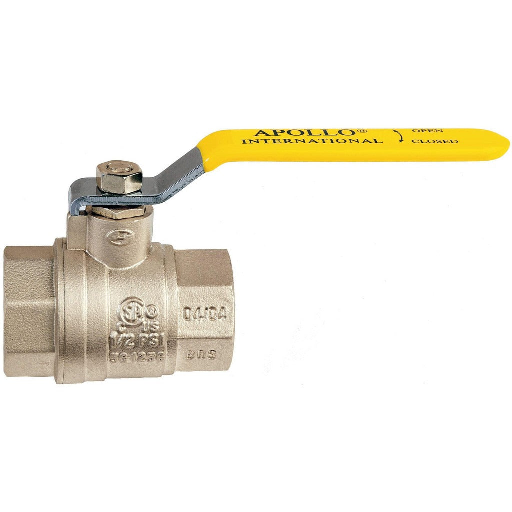 APOLLO VALVES Apollo 94A10001 Ball Valve 3 in Full Port Forged Brass 400 Psi