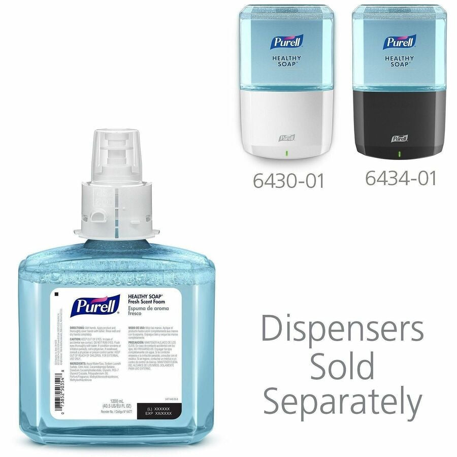 GOJO Gojo GOJ647702 Purell ES6 Healthy Soap Fresh Scent Foam 1200 ml (2/Carton)
