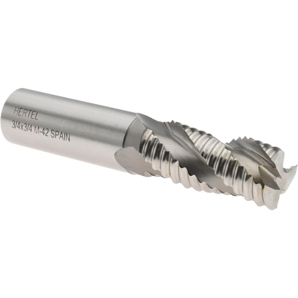 HERTEL Hertel 91192203 Roughing End Mill 3/4 in Cobalt 3 Flute