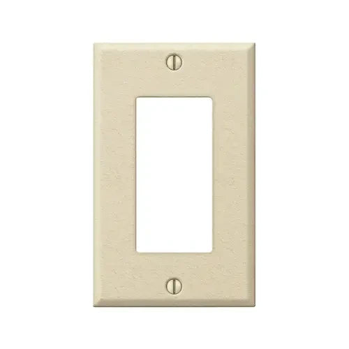 AMERELLE Amerelle C982RIV Pro 1-Gang Stamped Steel Rocker Decorator Wall Plate (1-Pack)