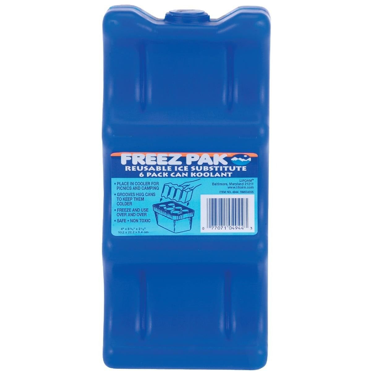 LIFOAM LIFOAM 4944 Freez Pak Cooler Ice Pack 24 oz