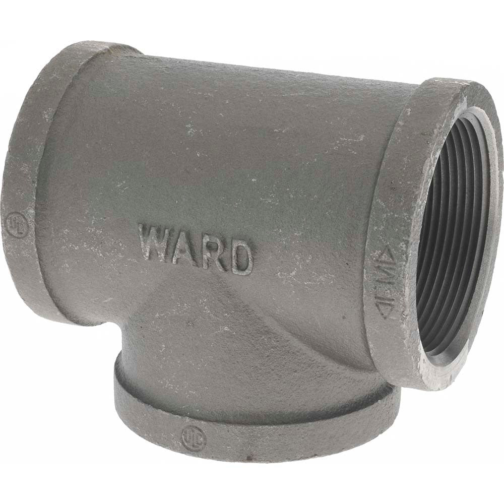 VALUE COLLECTION Value Collection B130 80 Black Malleable Iron Tee 3 in