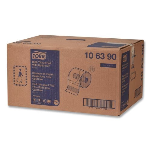 TORK Tork TRK106390 Premium Bath Tissue Roll with OptiCore 36/Carton