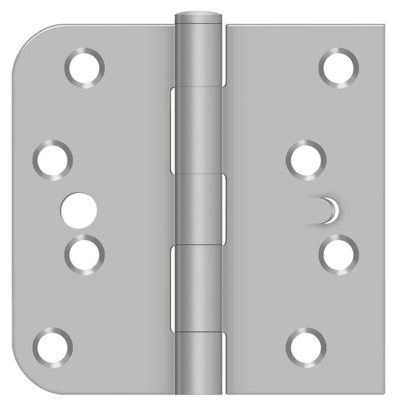 DELTANA Deltana SS44058TA32D-LH Left Hand Square Hinge 4x4x5/8