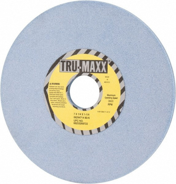 TRU-MAXX Tru-maxx 66253269722 Surface Grinding Wheel 80 Grit 7in