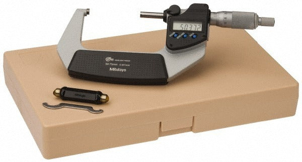 MITUTOYO Mitutoyo 293-232-30 Electronic Outside Micrometer 50mm IP65