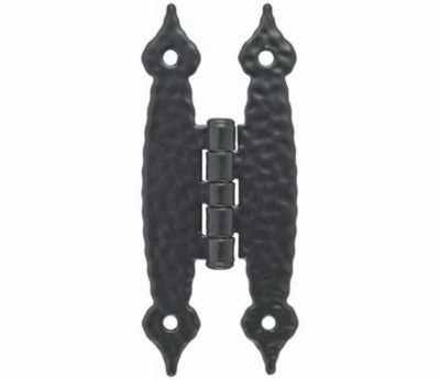AMEROCK Amerock BPR3404CB Flush Cabinet Hinge Black 25 Pack