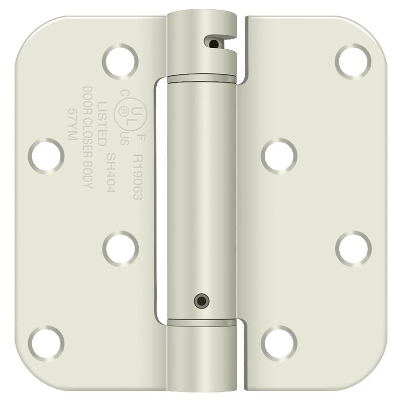 DELTANA Deltana DSH4R5USPWBM 4x4 Spring Hinge Benchmark Prime Coat