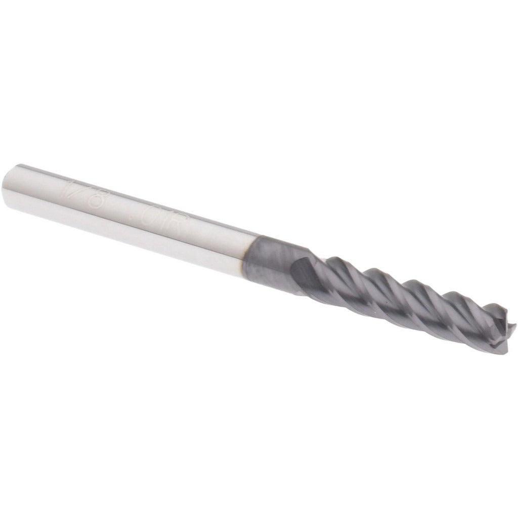 ACCUPRO Accupro 14556356 Corner Radius End Mill 1/8 in 4 Flute