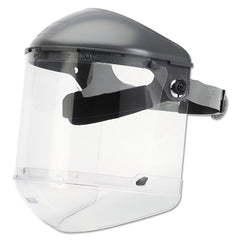 HONEYWELL FM400DCCLC Dual Crown High Performance Faceshield 4 in Crown with 6750CL Clear window and Clear Chin Guard Complete