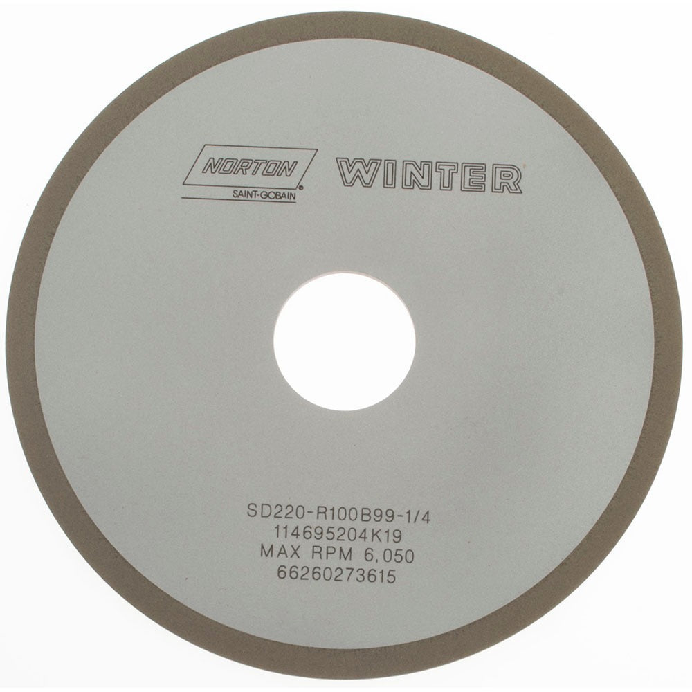 NORTON Norton 66260273615 Surface Grinding Wheel 220 Grit 6in