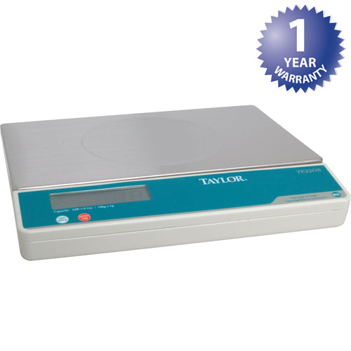 Digital Portion Scale 22Lb x 7.15In TE220S for Taylor Thermometer