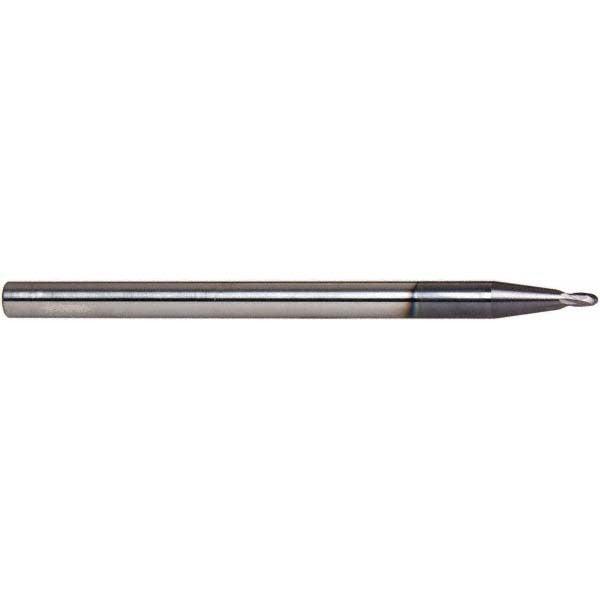 ACCUPRO Accupro 12180951 Ball End Mill 0.0938 in 2 Flute Carbide