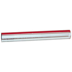 TUBE GLASS RED & WHITE STRIPE 8742 for Groen GRO8742