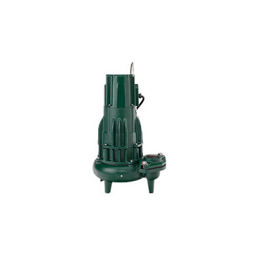 Zoeller 282-0002 Waste-Mate Non-Automatic Submersible Sewage Pump 115 Volt 1/2 Horse Power