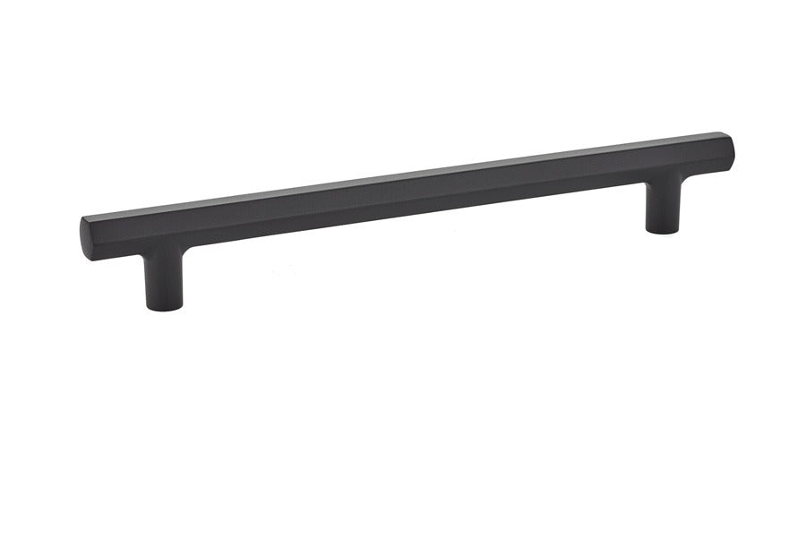 EMTEK Emtek 86462US19 Mod Hex Cabinet Pull Flat Black