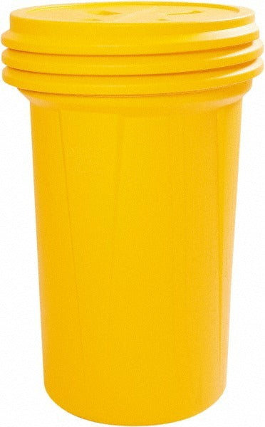 EAGLE GASKET AND PACKING Eagle 1657 Yellow Hdpe Overpack Drum 57 Gallon 550 Lb
