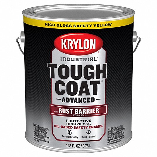 KRYLON Krylon K00431008 Rust Preventative Paint Safety Yellow