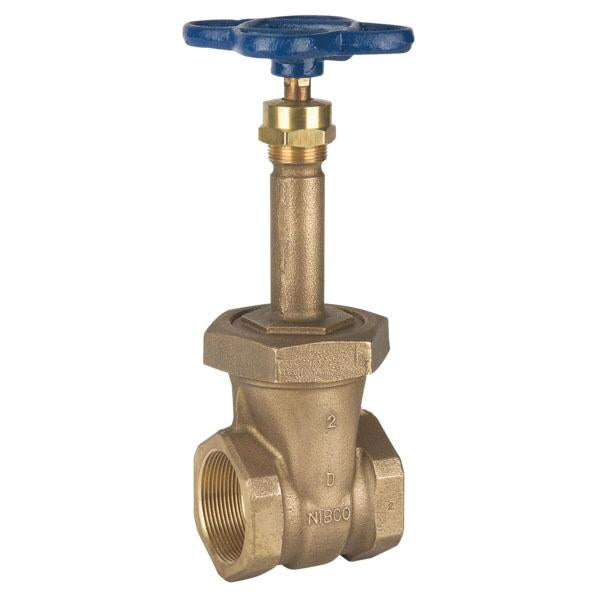 NIBCO Nibco NL1M00D Gate Valve 2 Inch Threaded Bronze 150 Psi