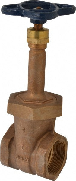 NIBCO Nibco NL1M00D Gate Valve 2 Inch Threaded Bronze 150 Psi