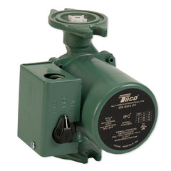 Taco 00R-F6-IFC Circulator Pump 00 Inline Cartridge Cast Iron Flange Integral Flow Check 1 Stage 1/25 Horsepower Stainless Steel