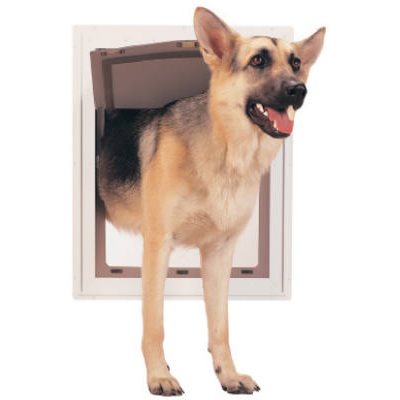 TRUE VALUE PPA00-10862 Petsafe Aluminum Pet Door