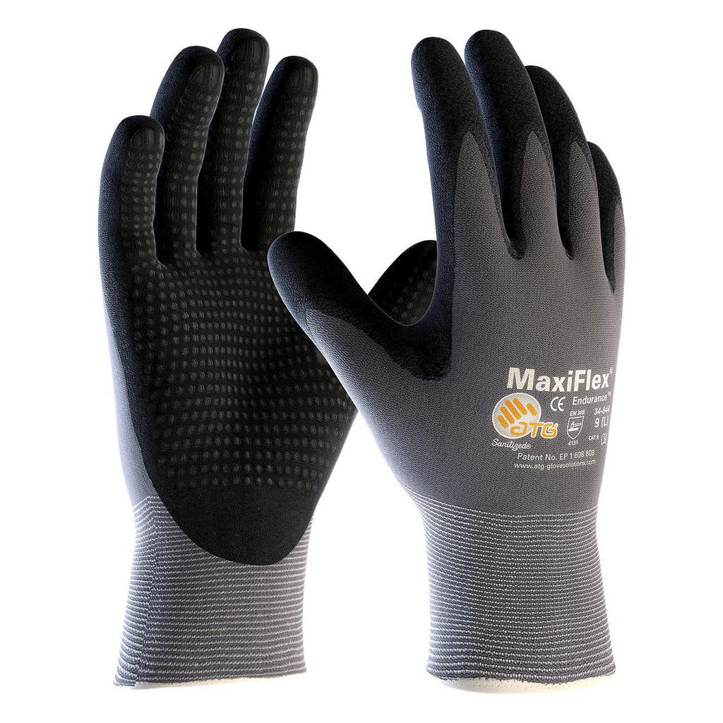 ATG Atg 34-844/S General Purpose Work Gloves Small Nitrile