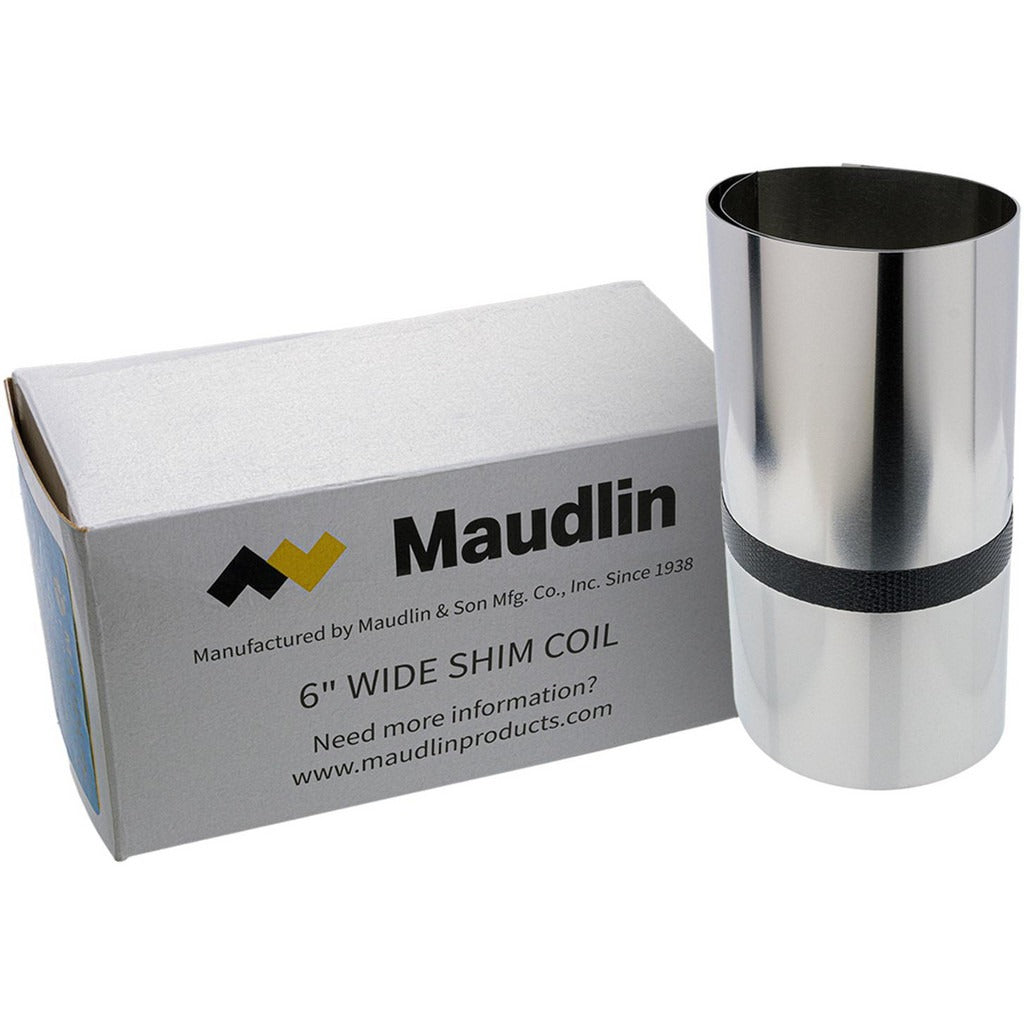 MAUDLIN PRODUCTS Maudlin Products 002-6-100 Stainless Steel Shim Stock Roll