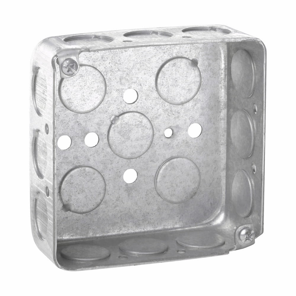EATON EATON TP410 Square Outlet Box 4 inches Width x 2.5 inches Depth x 4 inches Height