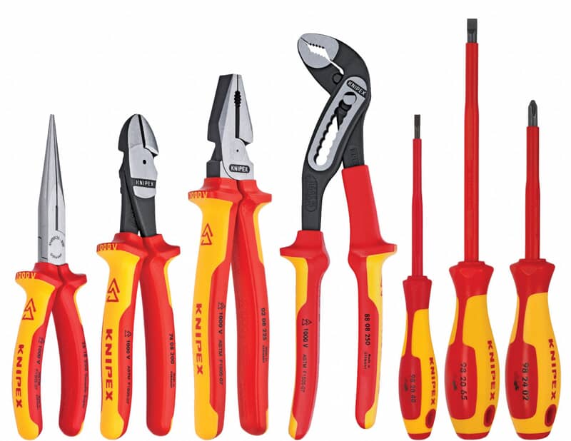 KNIPEX Knipex 9K989827US 1000V Insulated Tool Set 7 Piece