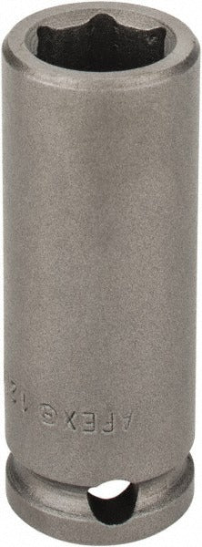 APEX Apex 12MM23 Impact Socket 3/8 in Drive 12mm 6-point Deep