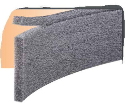 NOMACO INSULATION NOMACO INSULATION 91879 Foam Flexible Wrap Pipe Insulation 6 inches x 200 feet
