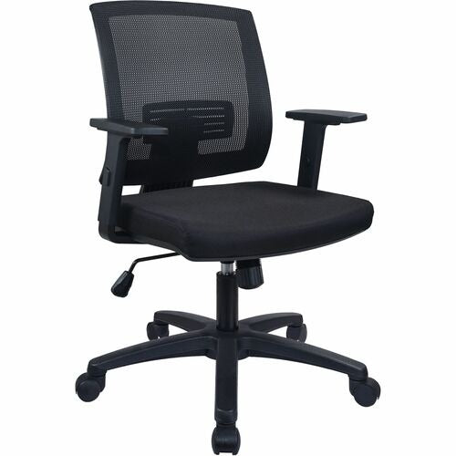 LORELL Lorell LLR41842 Midback Mesh Task Chair Lumbar Support