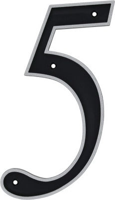 HILLMAN Hillman Fasteners 844815 Reflective Nail-on Number 5 6in 3pk