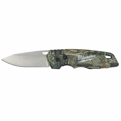 MILWAUKEE Milwaukee 48-22-1524 Camo Folding Knife