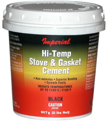 TRUE VALUE KK0295-A 16-oz. Black Furnace Cement