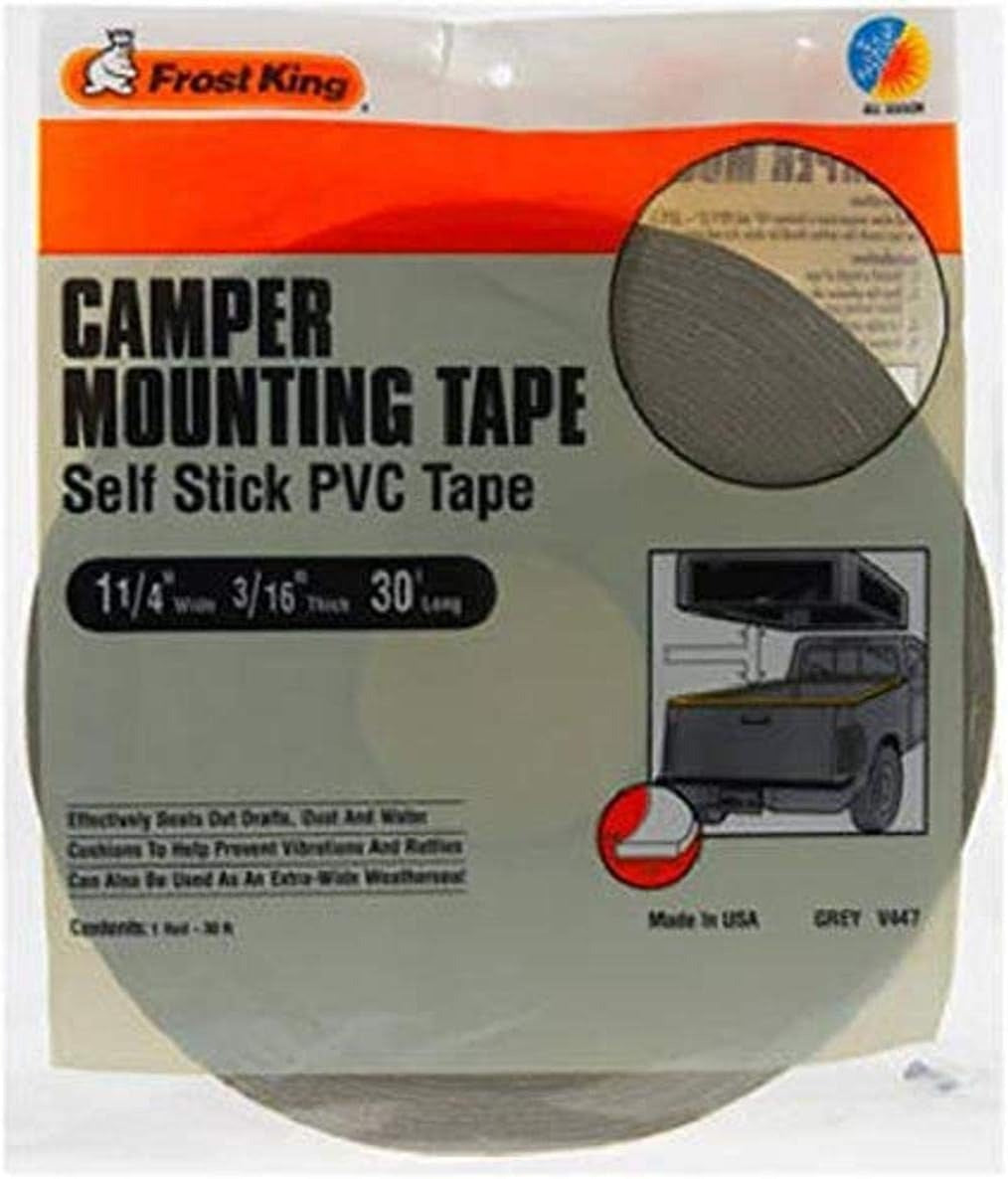 FROST KING Frost King V447H Camper Mounting Tape 1-1/4-Inch x 3/16-Inch x 30-Feet