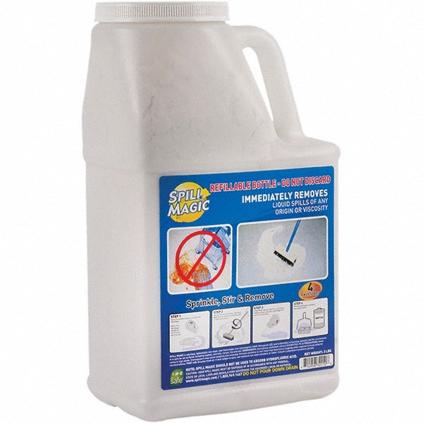 SPILL MAGIC Spill Magic SM202DB Absorbent Sorbent 3 Lb Bottle