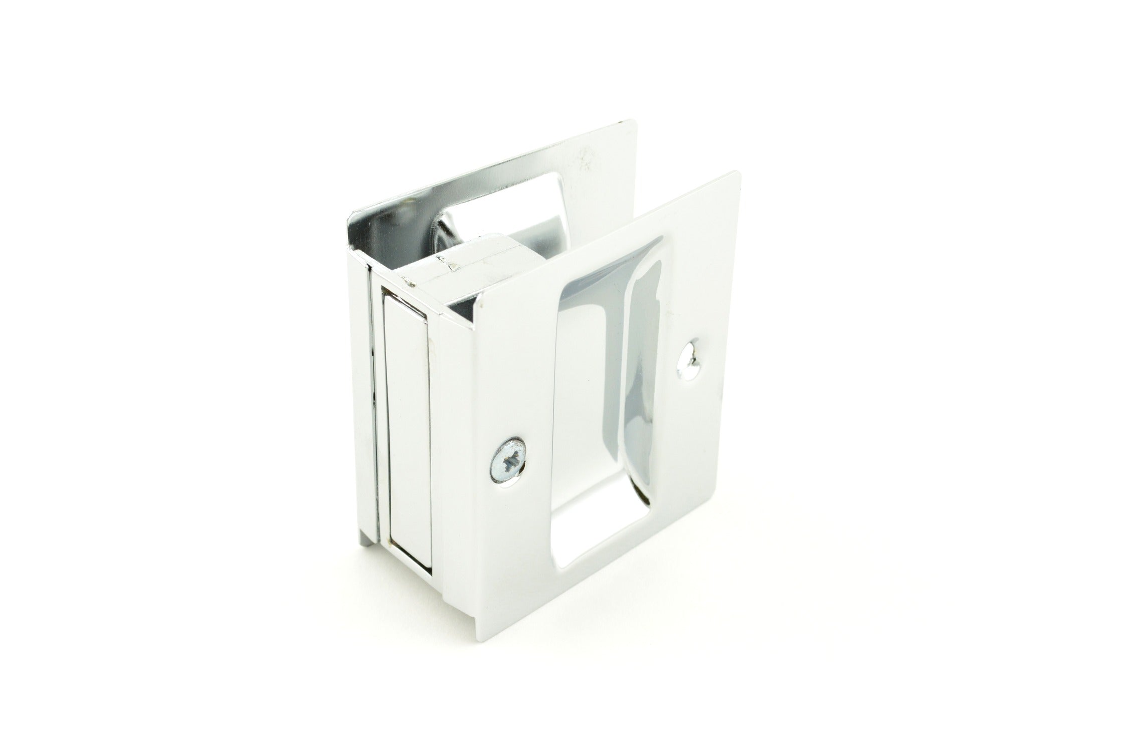 TRIMCO Trimco 1064625 Passage Pocket Door Lock Bright Chrome