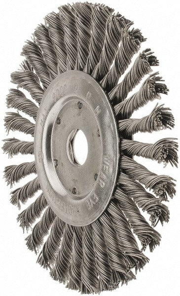 VALUE COLLECTION Value Collection S00652016 Knotted Wheel Brush 7 in