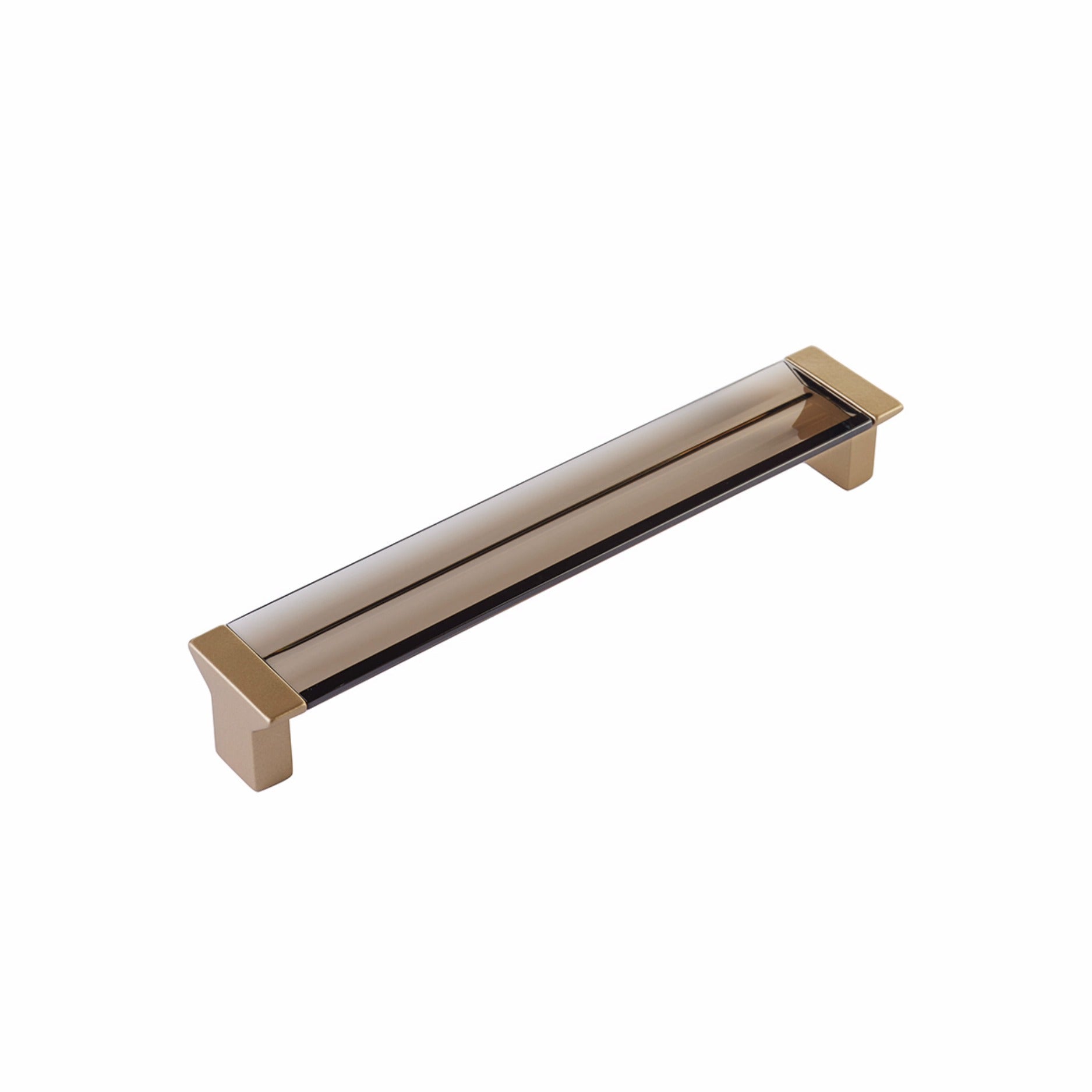 SCHAUB Schaub 317-SSB-SM Cabinet Pull Positano Smoke Satin Brass