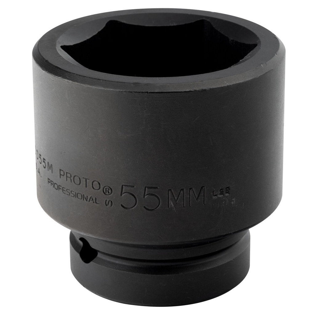 PROTO Proto J10055M Impact Socket 1 in Drive 55mm 6-point