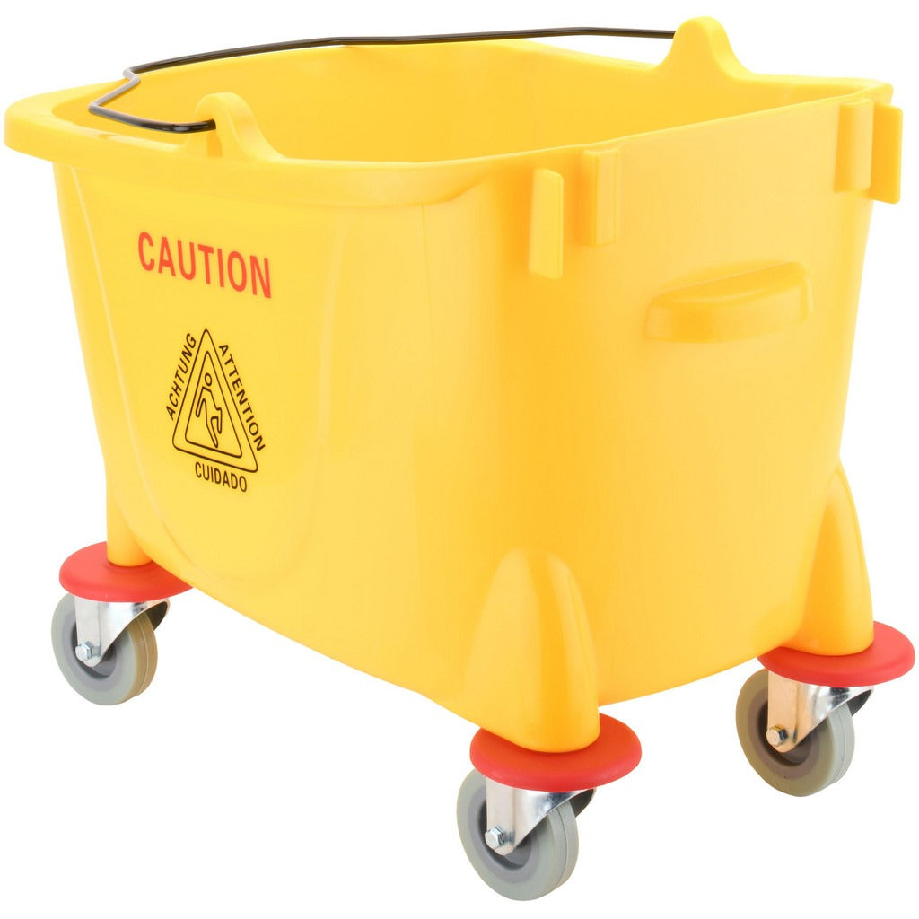 PRO-SOURCE Pro-source AF08080-B 35 Quart Plastic Bucket Yellow