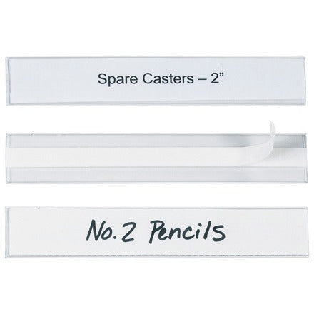 BSC PREFERRED Bsc Preferred LH112 Self-adhesive Label Holders 12-pack