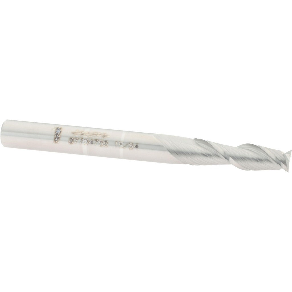 ACCUPRO Accupro 12181323 Square End Mill 15/64 in 2 Flute Carbide
