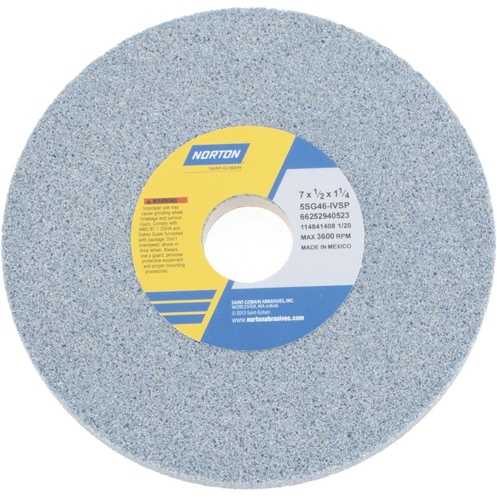 NORTON Norton 66252940523 Surface Grinding Wheel 46 Grit Type 1
