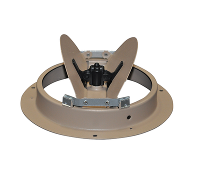 TRUAIRE TRUAIRE 80112 12 Round Brown Diffuser with Butterfly Damper