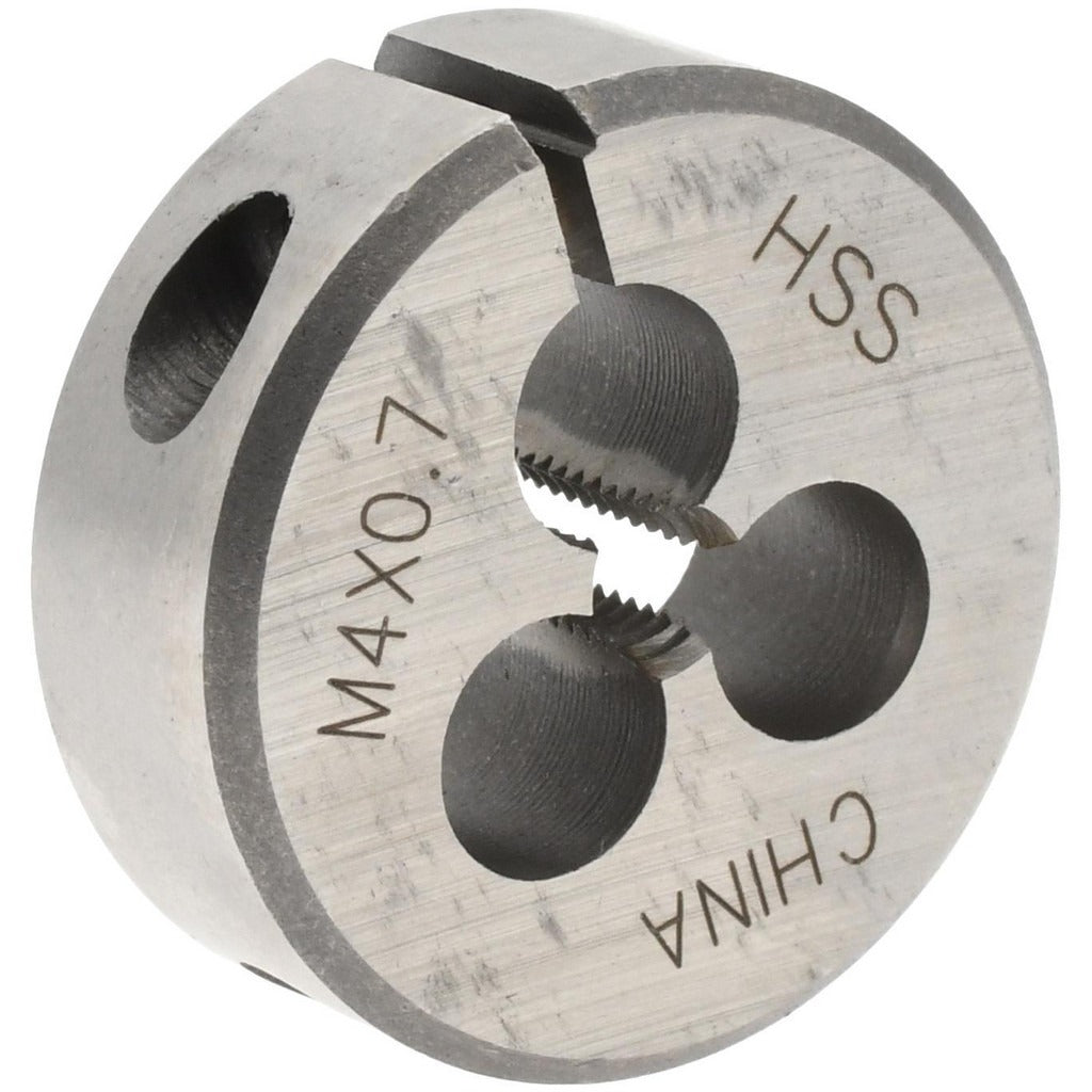 VALUE COLLECTION Value Collection 314-1628 Round Die M4x0.7 1 Inch Od Hss